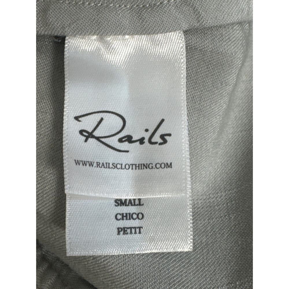 Rails Kennedy Button Down Long Sleeve Romper In M… - image 8